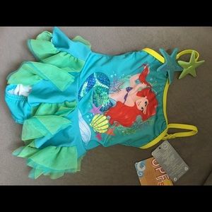 Little mermaid toddler bathing suit